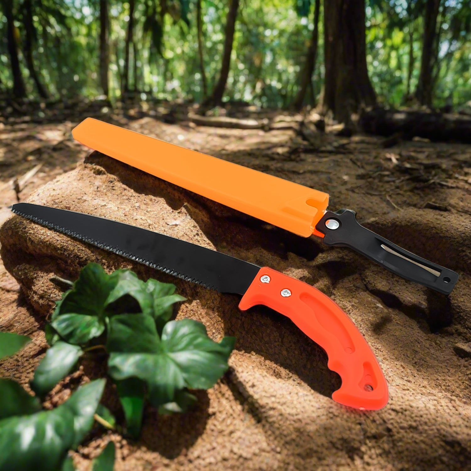 Hand Pruning Saw For Tree Branch Cutter (1 Pc With Cover) - Springkart 