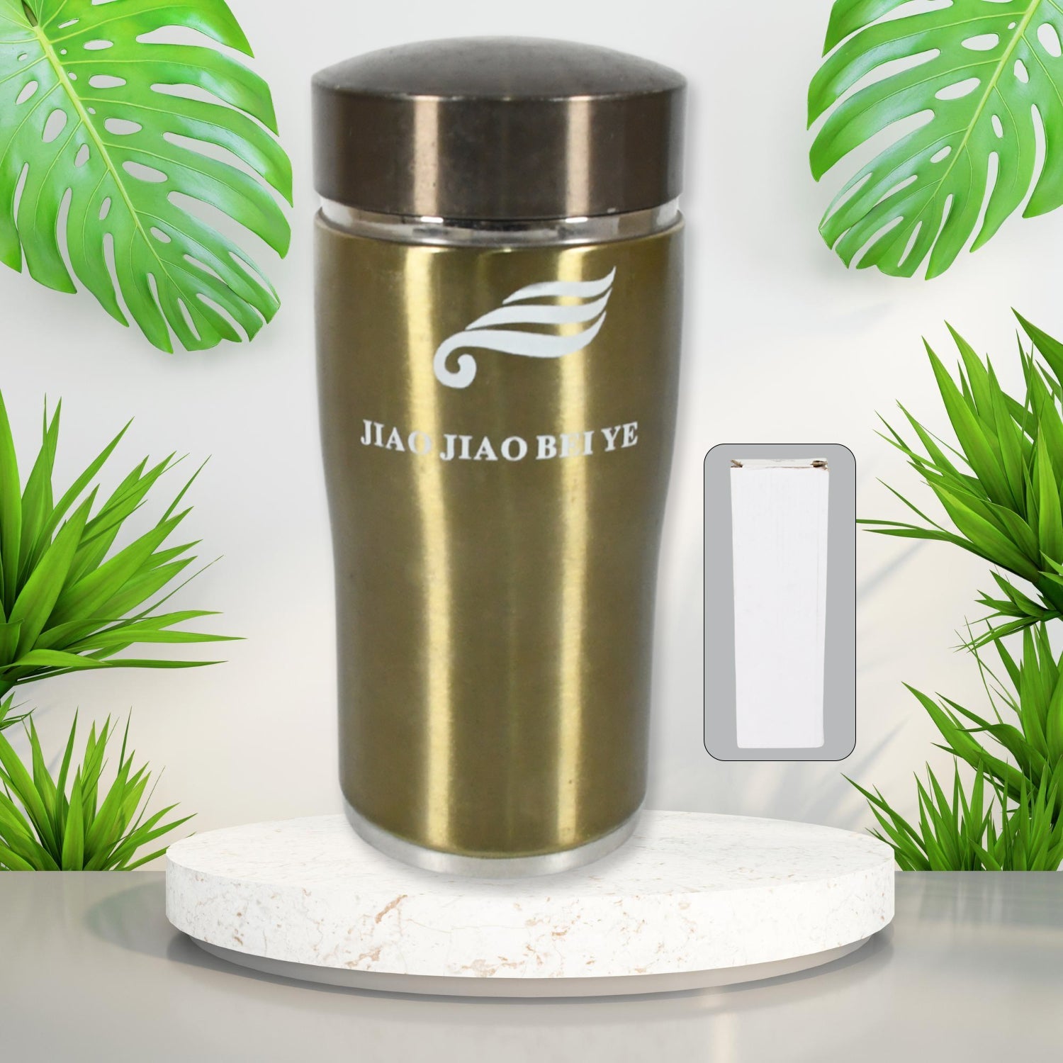 Stainless Steel Leak-Proof Water Bottle for Office, Gym & Travel (300ML) - Springkart 