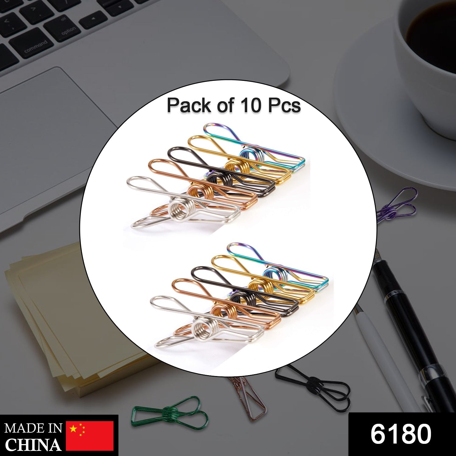 Stainless Steel Multipurpose Sturdy Clothes Hanging Clips - Springkart 
