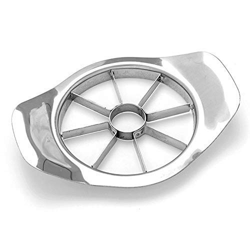 Stainless Steel Apple Cutter / Slicer with 8 Blades and Handle - Springkart 