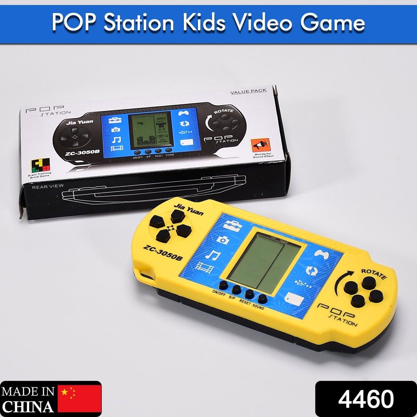 Handheld Video Game POP Station Pocket Game Toy. - Springkart 