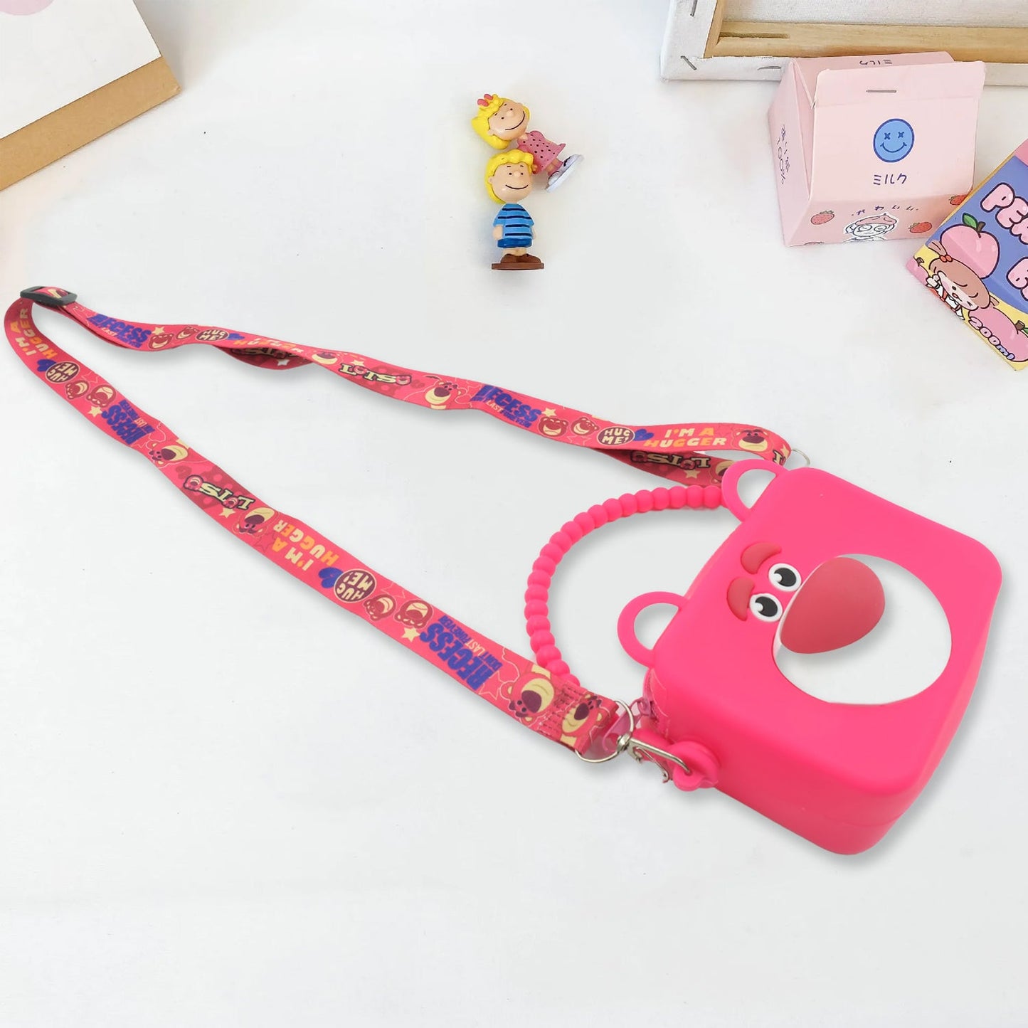 Cute Cartoon Girls' Backpack, Shoulder Bag / Purse, Portable, Mini Silicone Handbag Girls, Children's Bag / Purse for For Girls Women, Gift Girls Bag Accessories (1 Pc ) - Springkart 