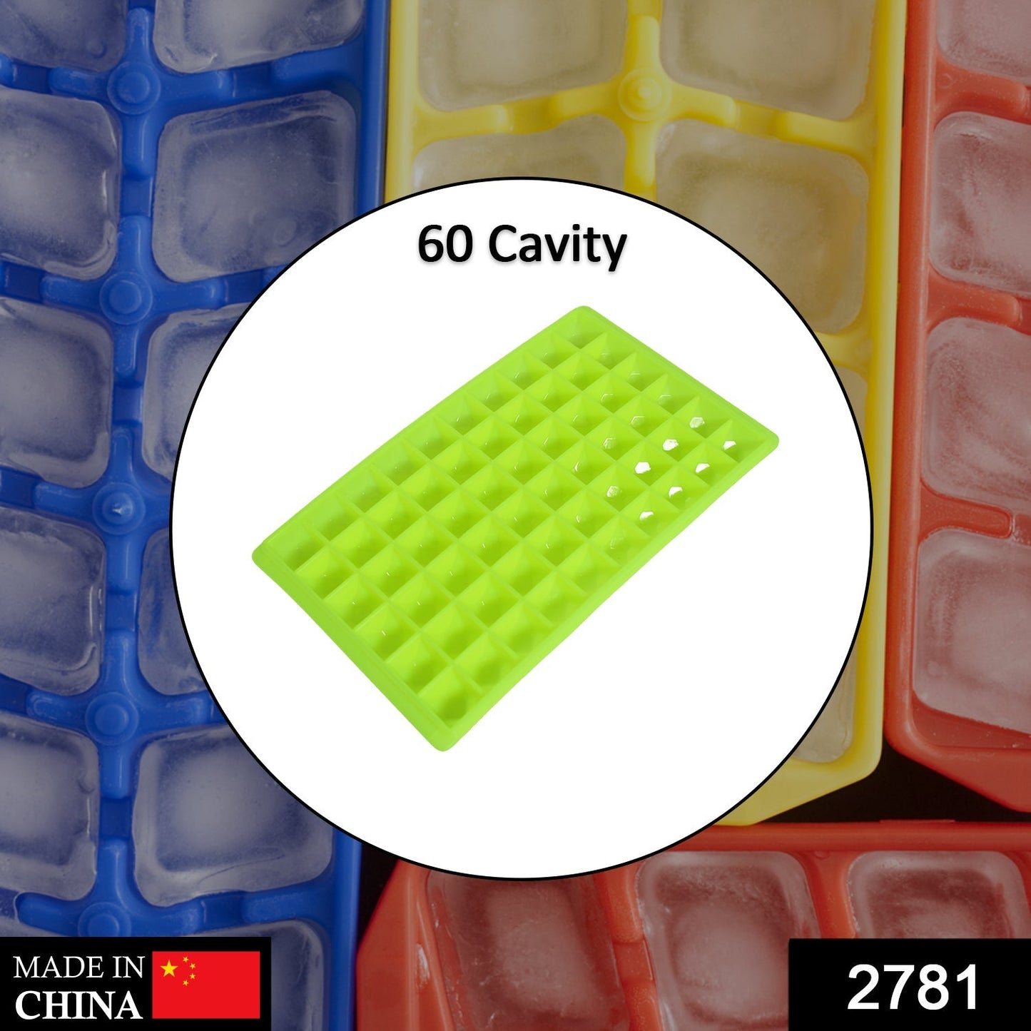60Cavity Ice Tray perfect for ice cube. - Springkart 