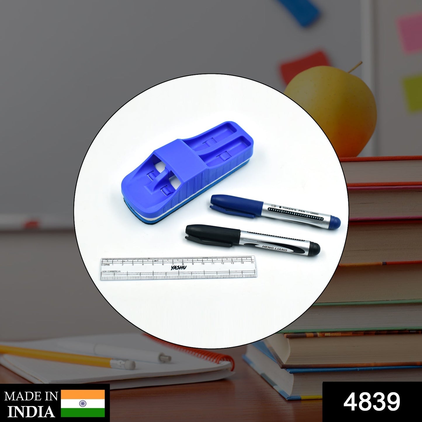 Duster Ruler And Marker Used While Studying By Teachers And Students In Schools And Colleges Etc. - Springkart 