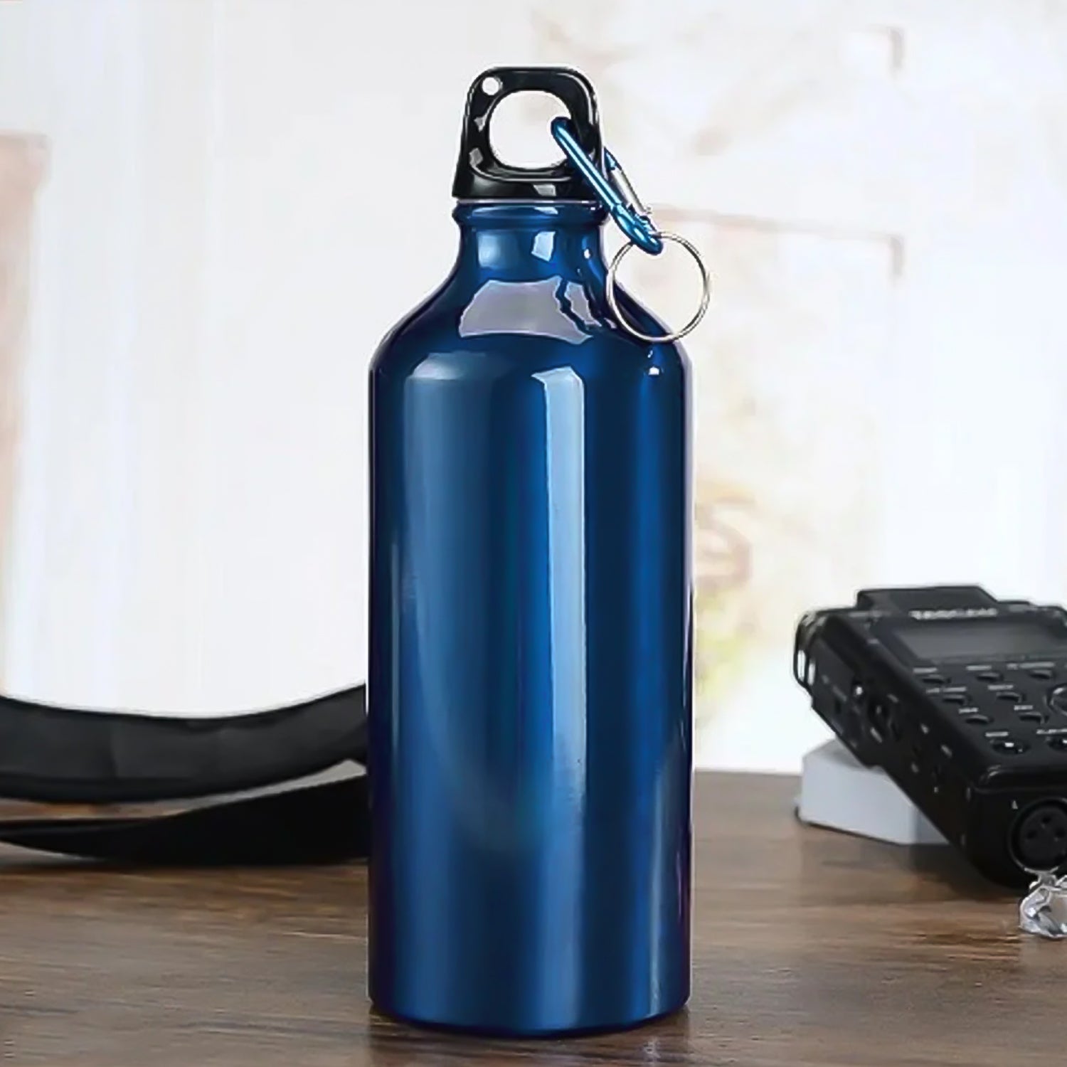 Aluminium Sports Water Bottle, 1 Pc (Capacity 300 ML Approx) - Springkart 