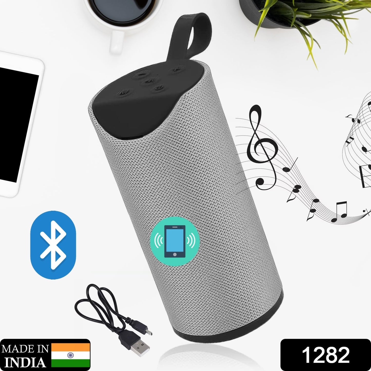 Portable Speaker / Rechargeable / Splash Proof Wireless High Sound Bluetooth Speaker, Blootuth speaker (media player) - Springkart 