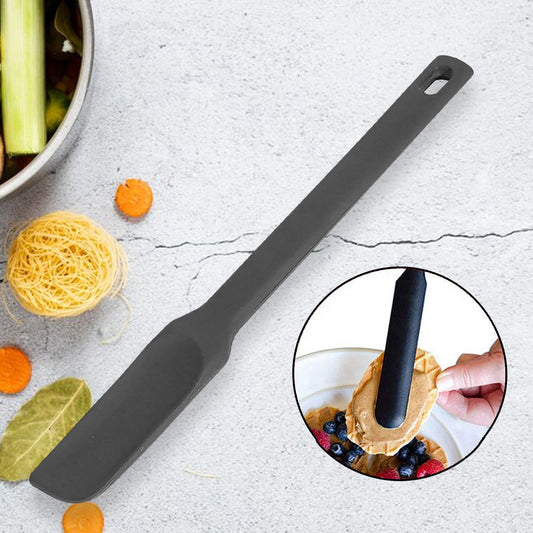 Long Handle Silicone Kitchen Spatula Non-stick Rubber Spatula