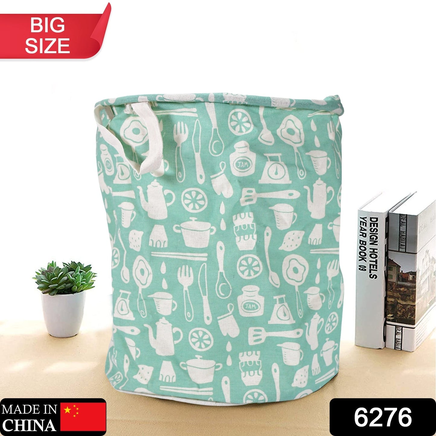 Durable and Collapsible Laundry storage Bag with Handles Clothes & Toys Storage Foldable Laundry Bag for Dirty Clothes. - Springkart 