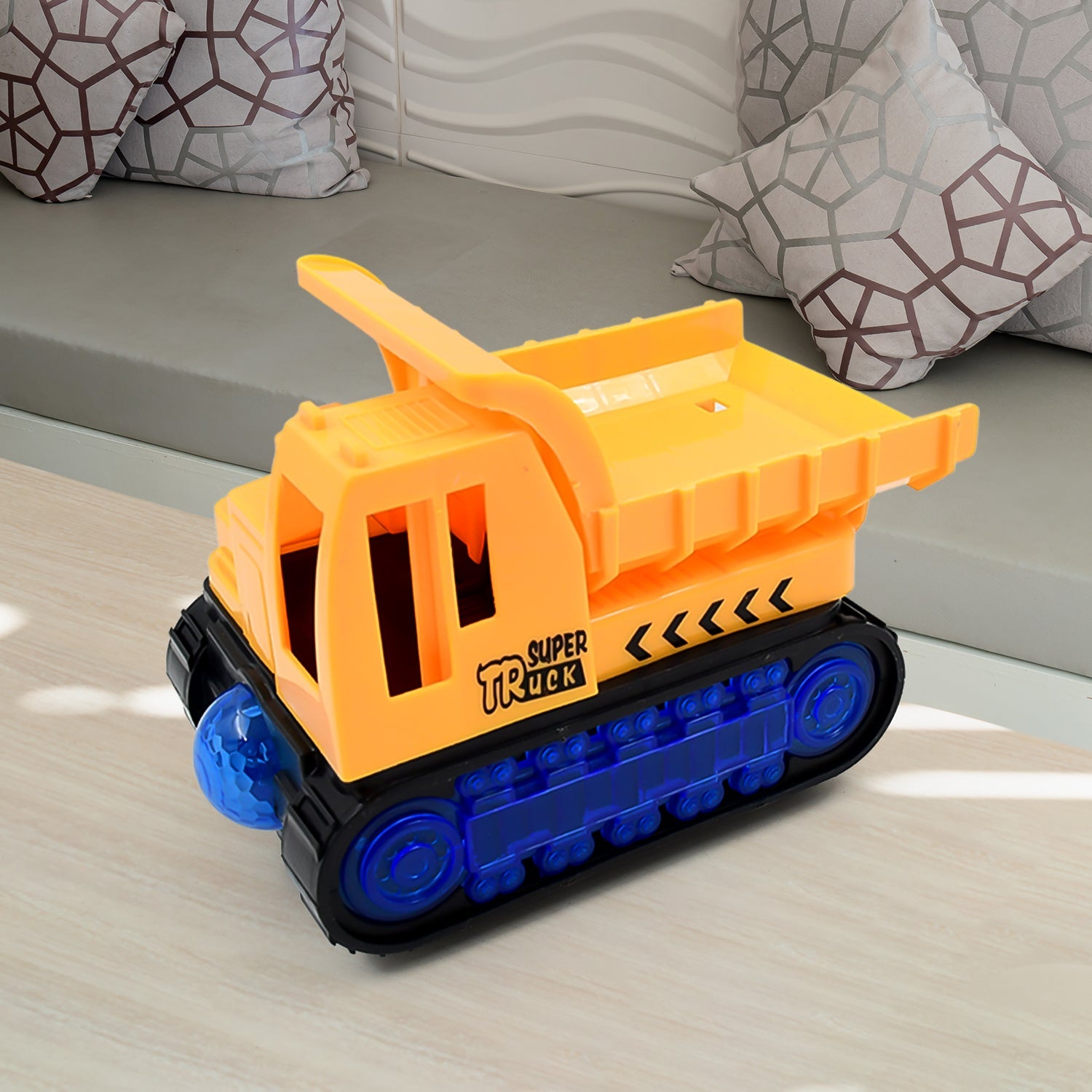 Engineering Vehicle Toys for Kids - Self-Driving Super Dump Truck Toy | Self-Driving Trucks, Engineering truck Electric Vehicle Toys boys birthday gift toys (1 Pc) - Springkart 