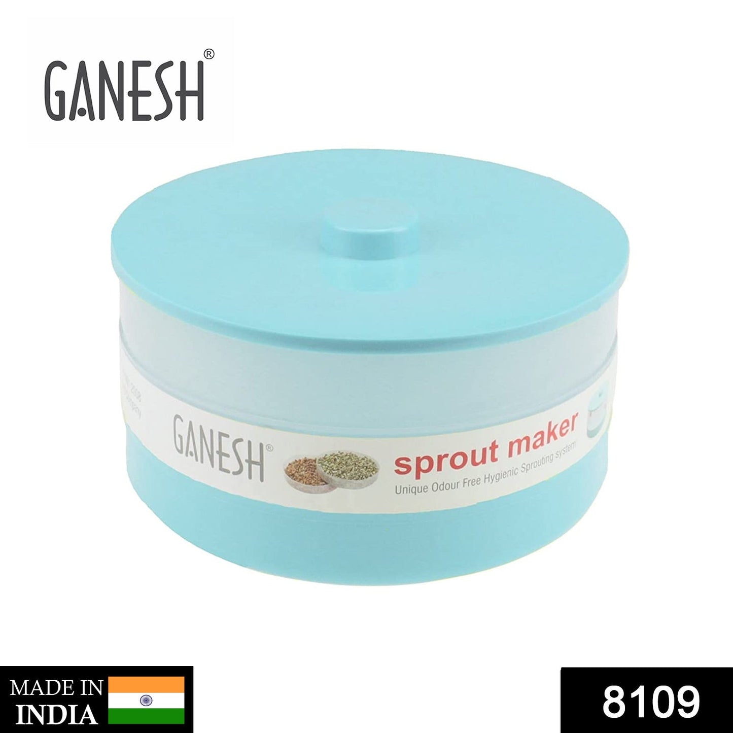 Ganesh Sprout Maker Bean Bowl (1800 Ml) - Springkart 