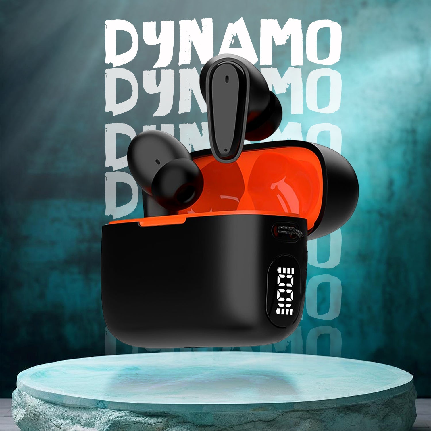 Dynamo Bluetooth Earbud | 30 Hr Total Playtime (1 Set) - Springkart 