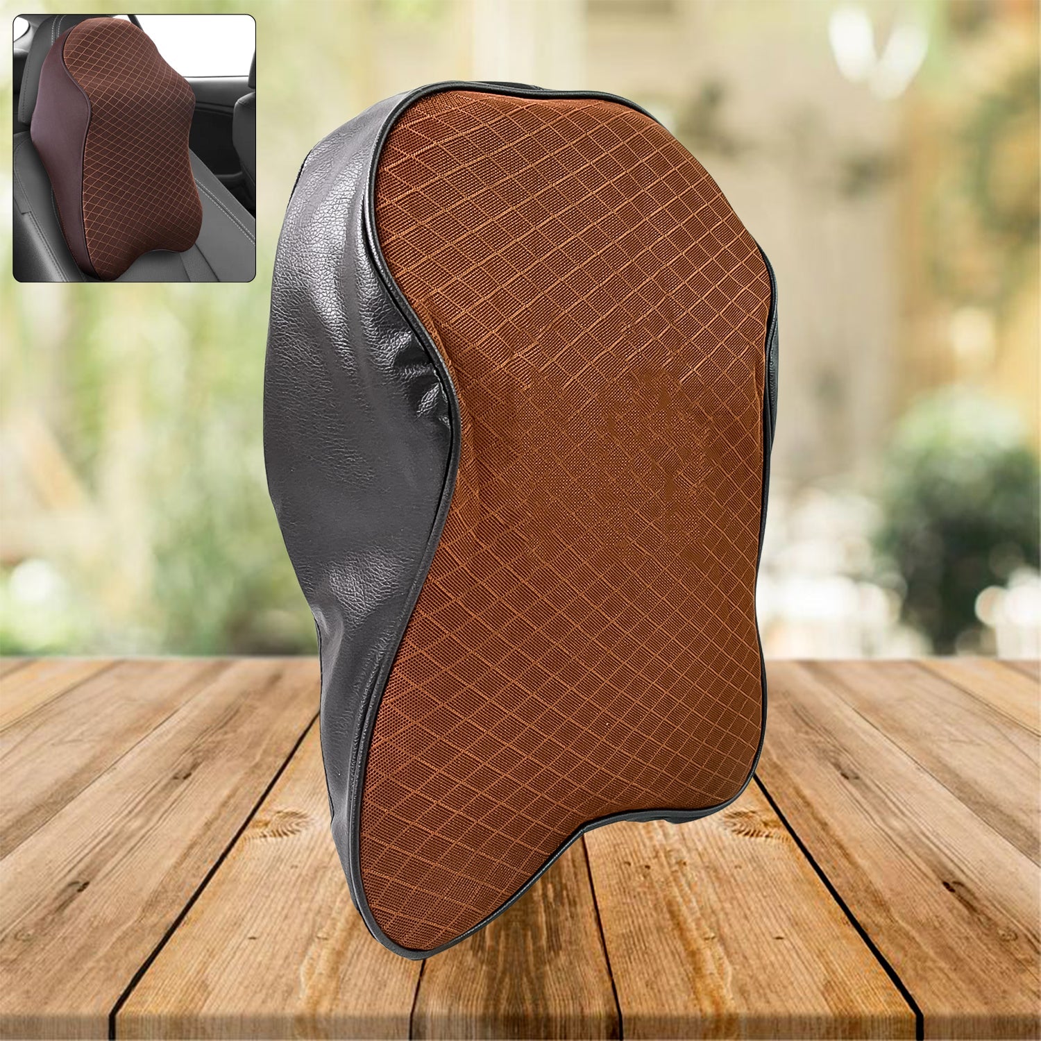 Car Neck Pillow Car Neck Headrest Pillow Memory Foam Car Accessories Cushion Car Seat Head Support Neck Protector Car Seat Neck Pillow, for Driving (1 Pc / Mix Color) - Springkart 