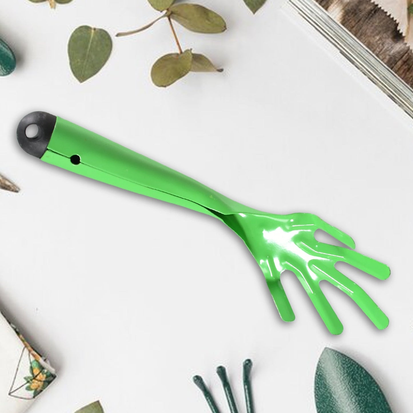 Heavy Duty Garden Tools, Gardening Metal Hand Cultivator Tools for Home Garden, Indoor and Outdoor Gardening for Plants, Agriculture, and Soil Tools (1 Pc)   - Springkart 