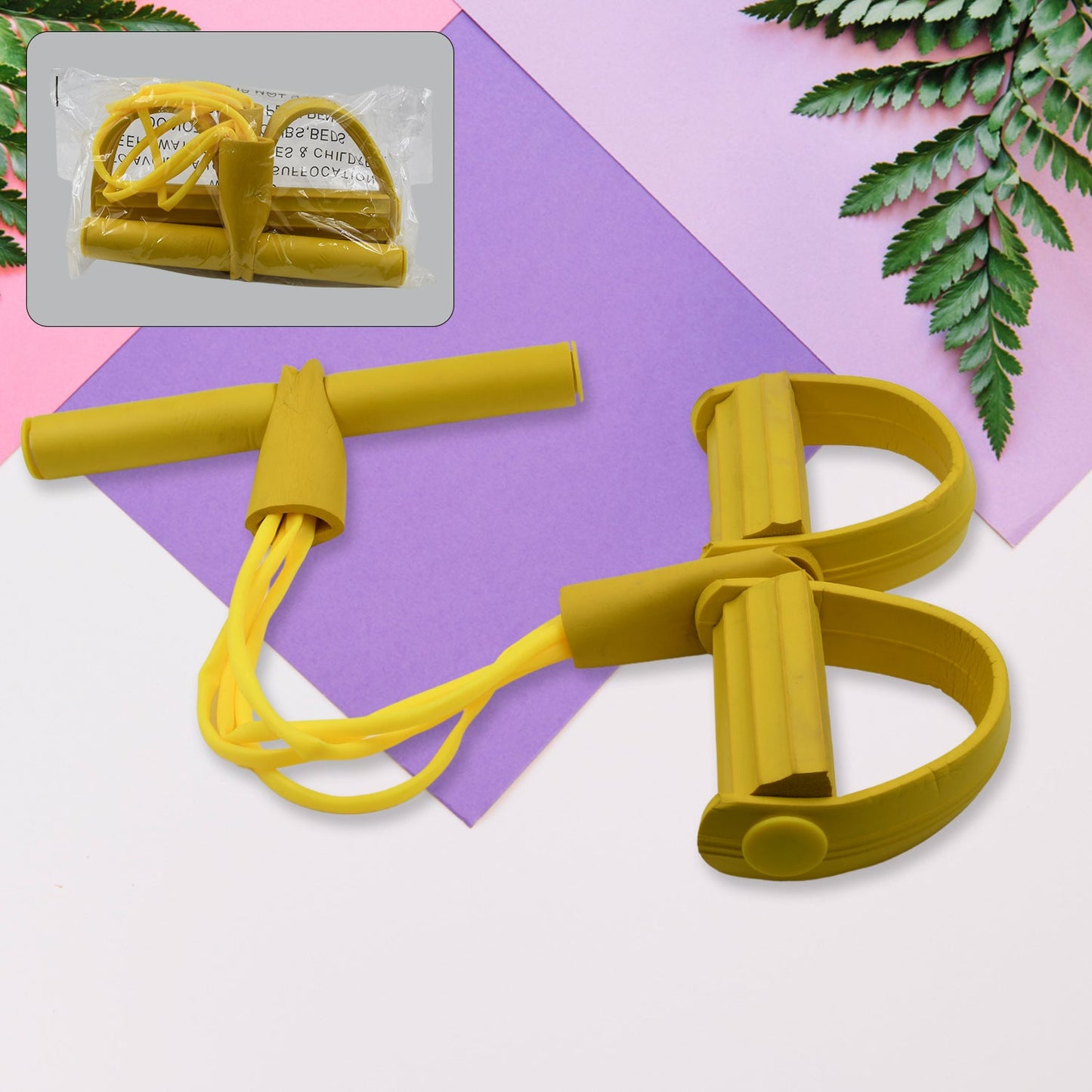 Extra Strong Pull String Body Building Training, Pull Rope Rubber Exerciser - Springkart 