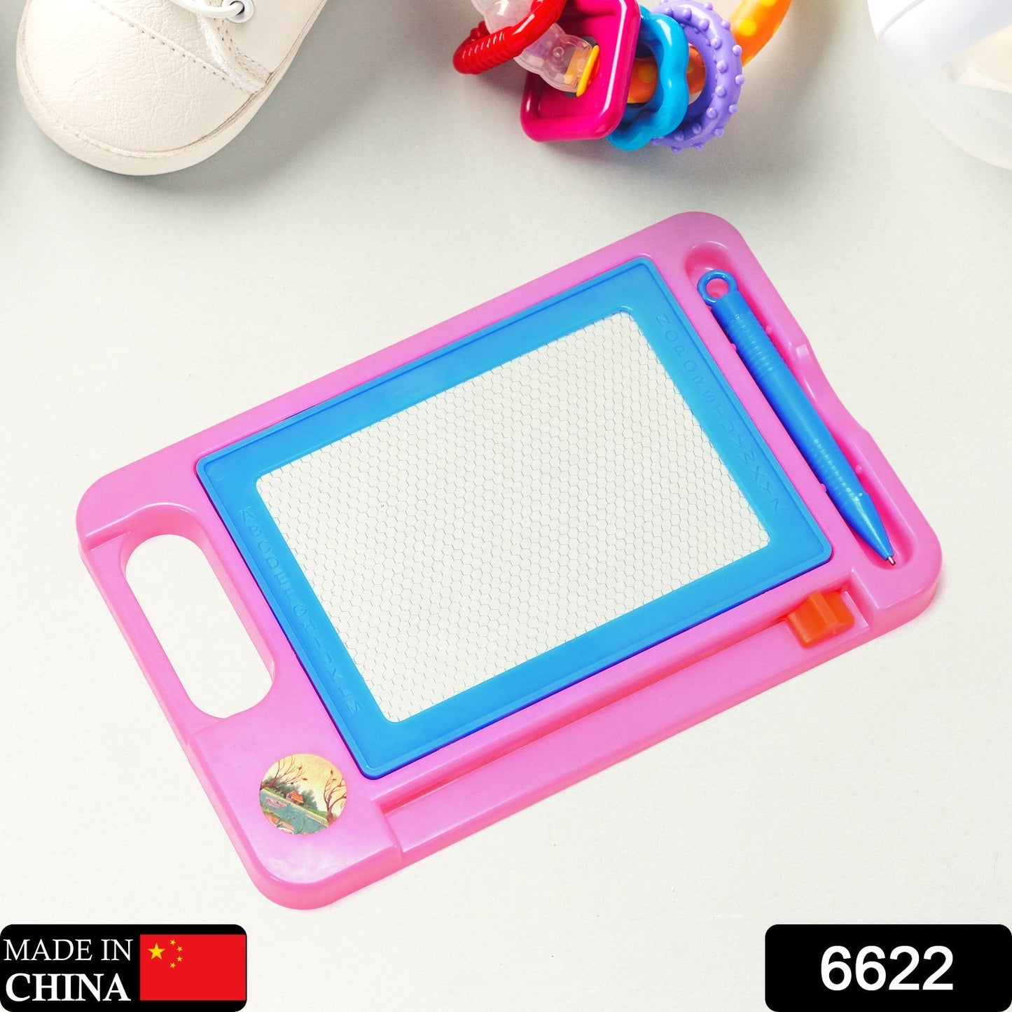 Magnetic Slate & Magnetic Pen Writing Slate Toy - Springkart 