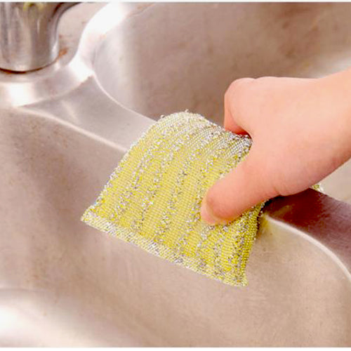 Scratch Proof Kitchen Utensil Scrubber Pad (Pack of 12) - Springkart 