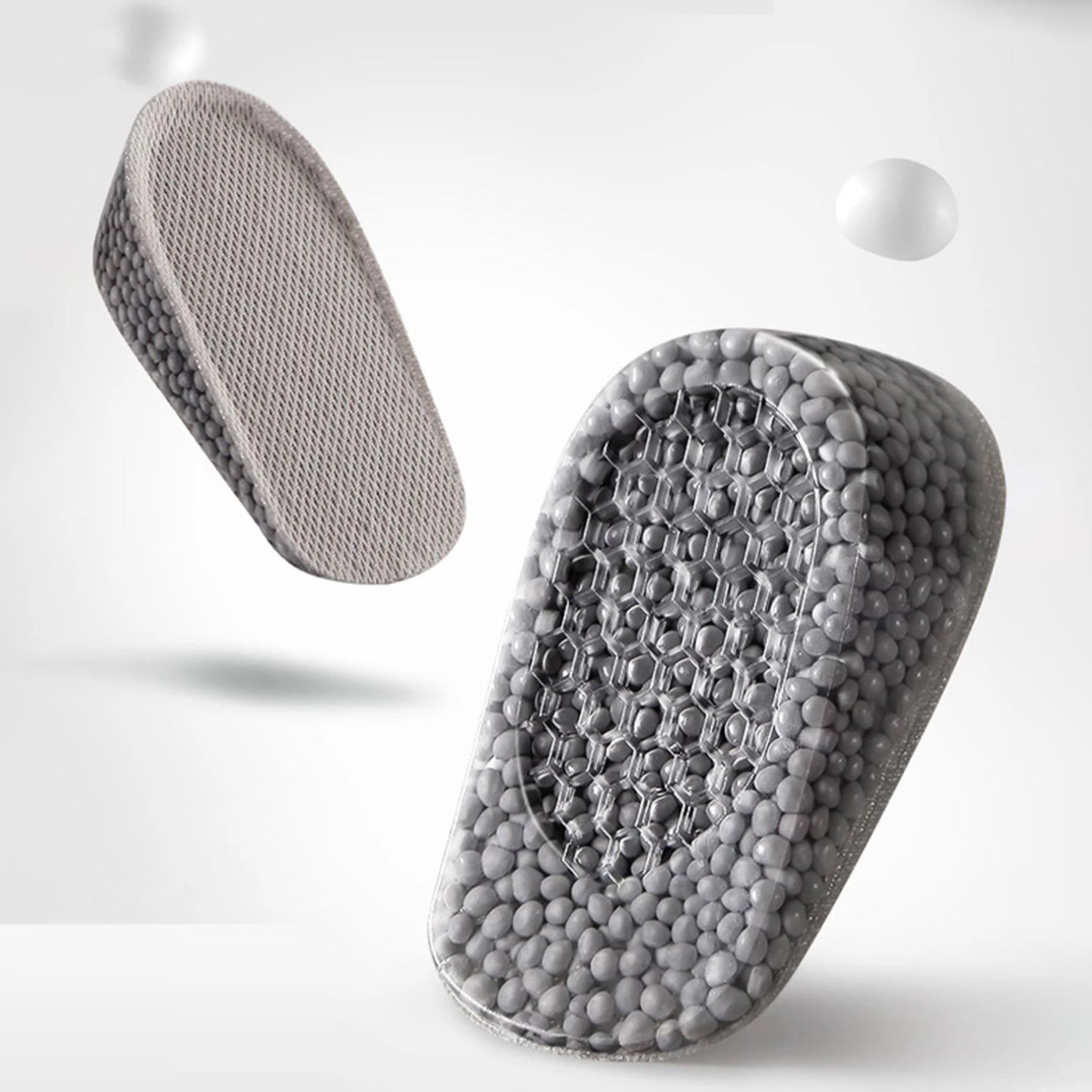 Height Increase Silicone Insoles Heel, Shoe Pads (12×7 Cm / 1 Pair) - Springkart 