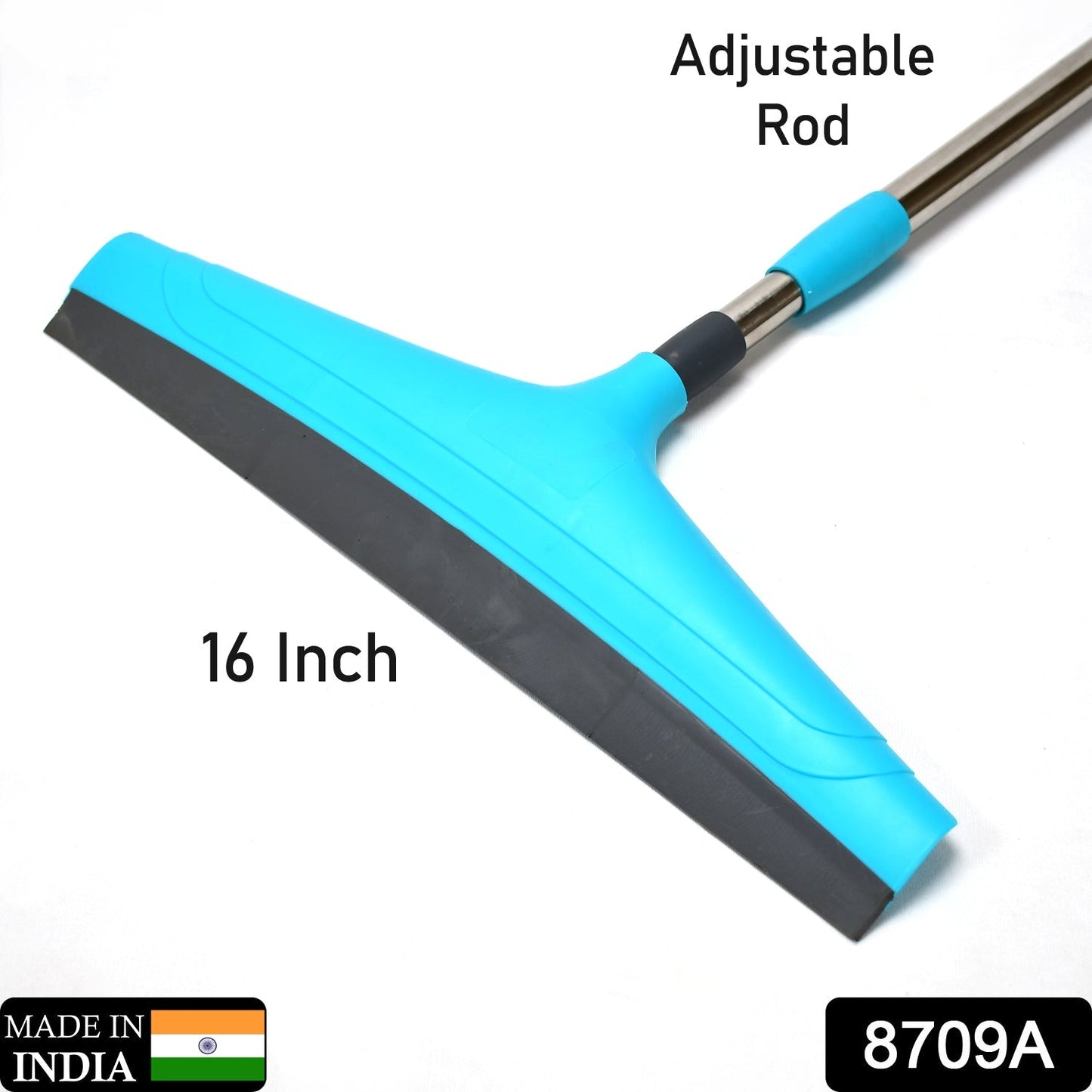 Adjustable Bathroom / Floor Stainless Steel Rod Wiper, Plastic Floor Wiper - Springkart 