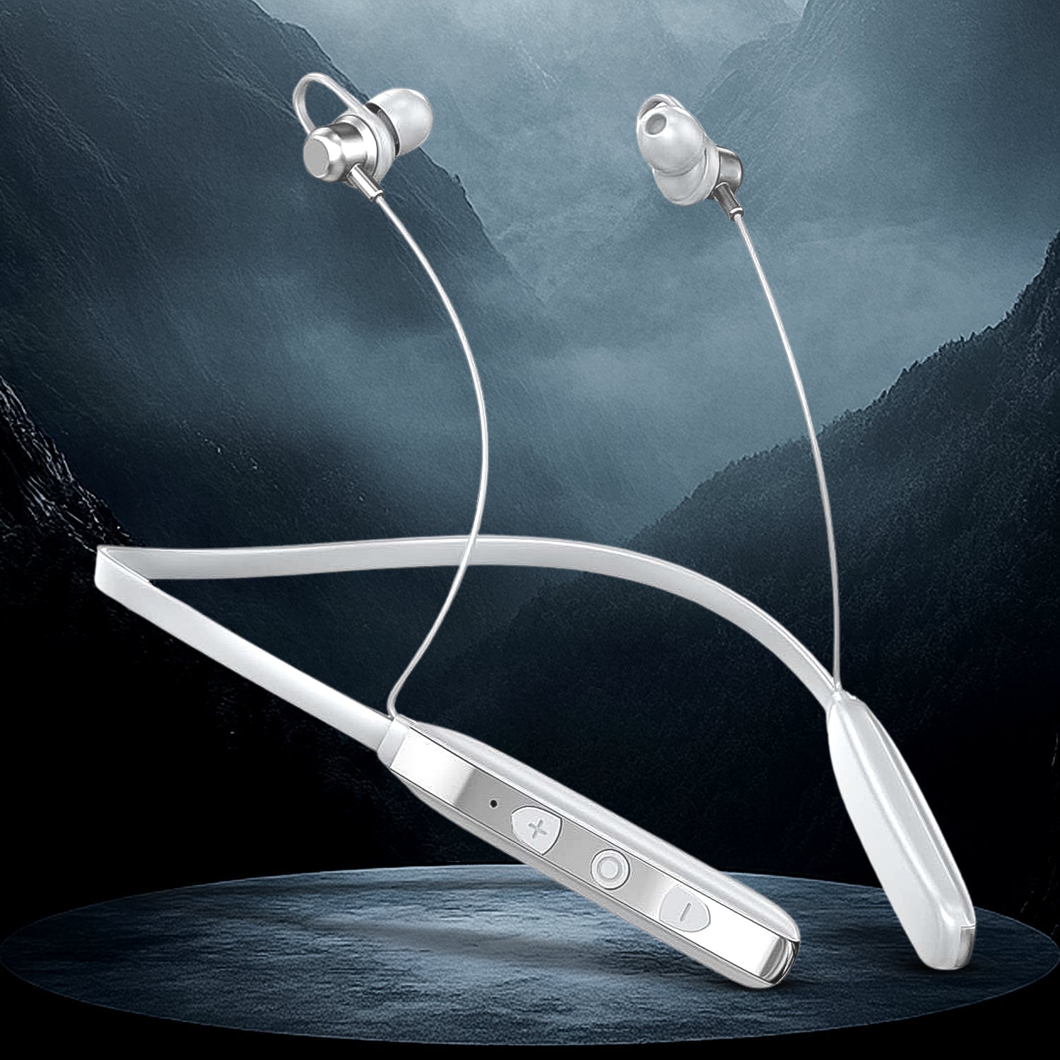Magnetic ON- OFF Earbuds Neckband Bluetooth (1 Pc / USB Type-C) - Springkart 