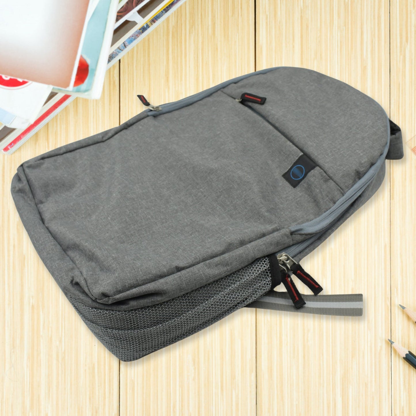 Laptop Bag With Adjustable Shoulder Strap & Storage Pockets, Lightweight, Water-Resistant, Travel-Friendly Bag Office Bag / School Bag / College Bag / Business Bag - Springkart 