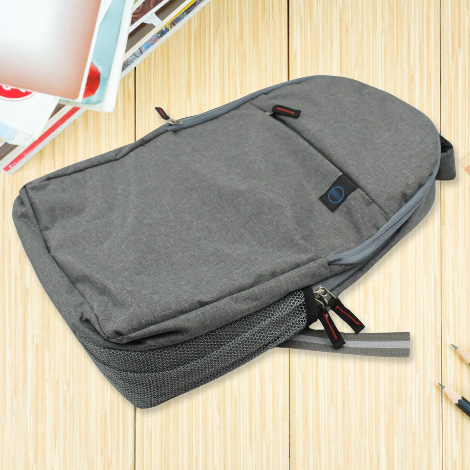 Laptop Bag With Adjustable Shoulder Strap & Storage Pockets, Lightweight, Water-Resistant, Travel-Friendly Bag Office Bag / School Bag / College Bag / Business Bag - Springkart 