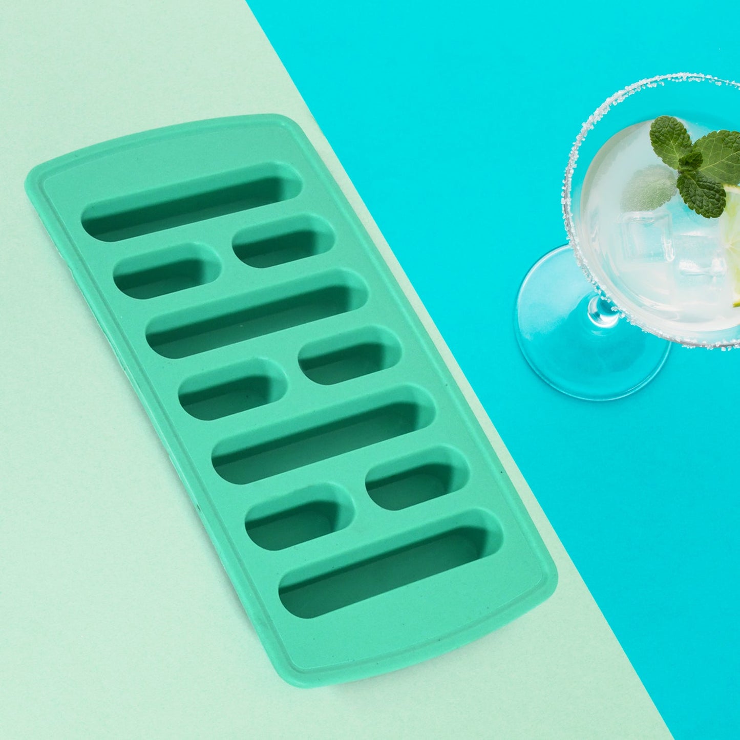 1 Pc Fancy Ice Tray, Used Widely In All Kinds Of Household Places While Making Ices And All Purposes - Springkart 