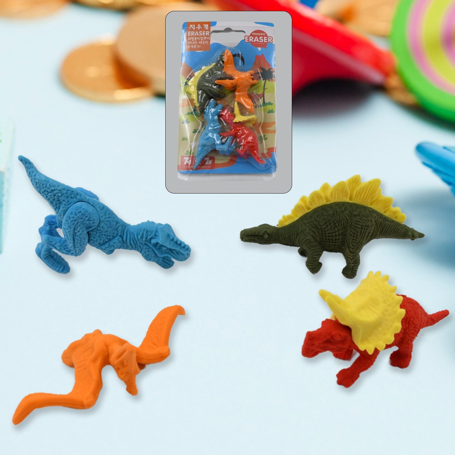 Critter Crew Animal Erasers