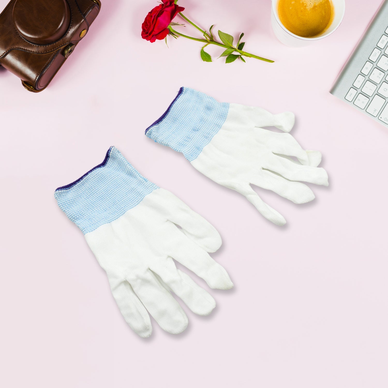 Small 1 Pair Cut Resistant Gloves Anti Cut Gloves Heat Resistant, Nylon Gloves, Kint Safety Work Gloves High Performance Protection. - Springkart 