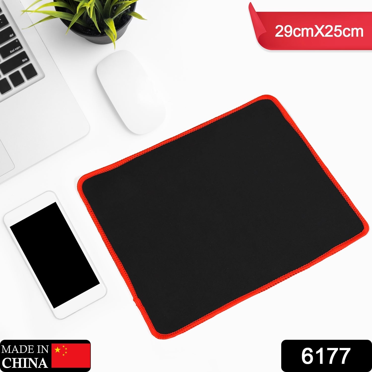 Gaming Mouse Pad Natural Rubber Pad Waterproof Skid Resistant Surface Pad For Gaming & Office Use Mouse Pad - Springkart 