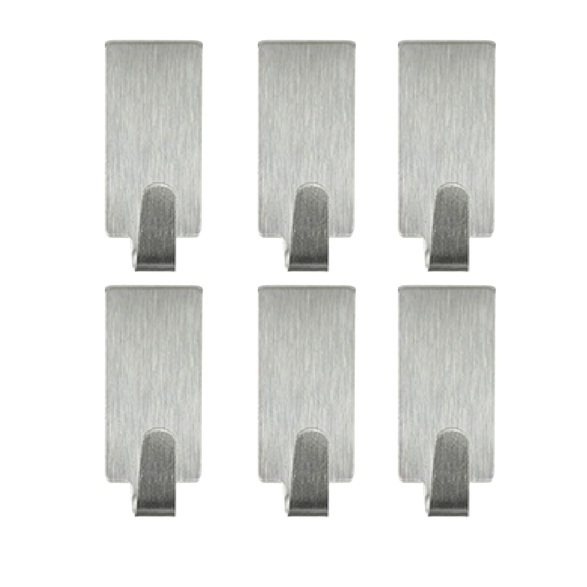 Heavy Duty Self Adhesive Hook Sticky (Pack of 6) - Springkart 