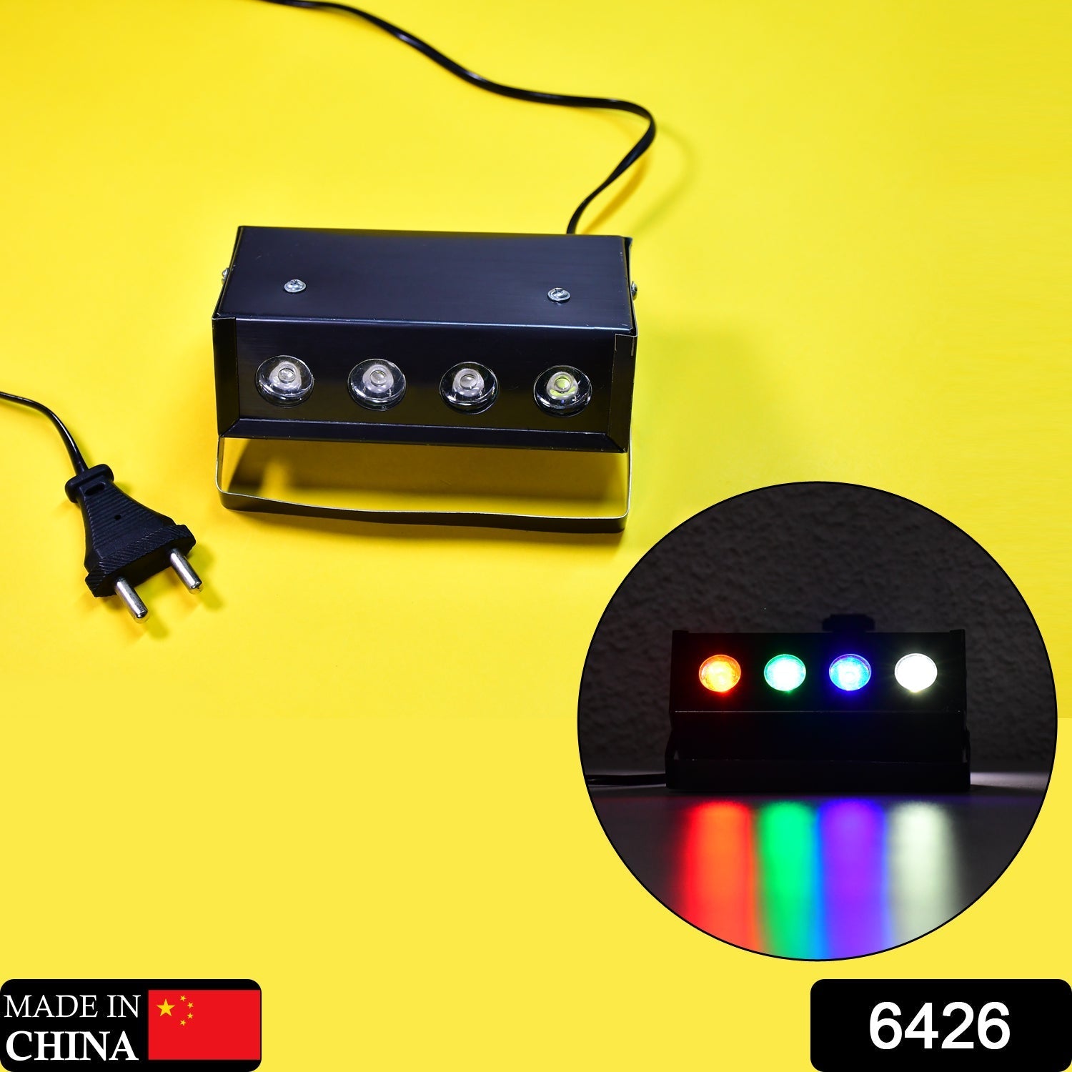 Mini Laser Projector Low Par Light 4 LED RGBW Stage Lighting Laser Light - Springkart 