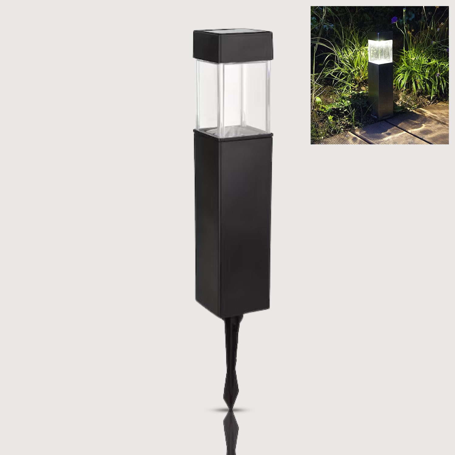 Big Garden Solar Light, Outdoor Garden Park Driveway Light (1 Pc) - Springkart 