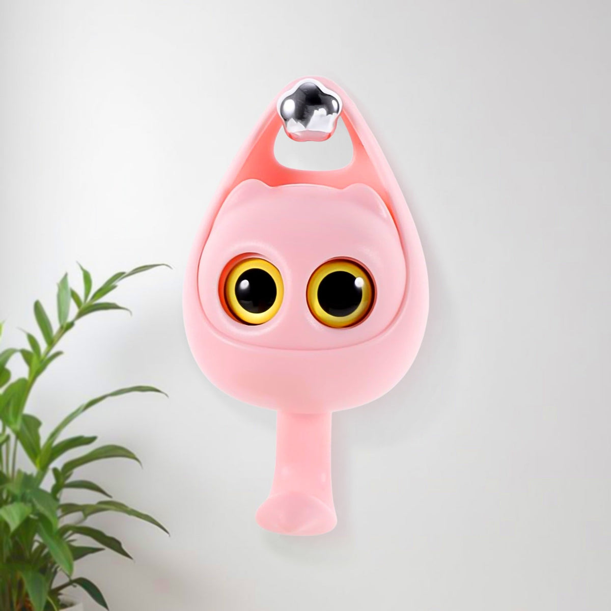 Creative Adhesive Coat Hook Wink Cat Hook (1 Pc) - Springkart 