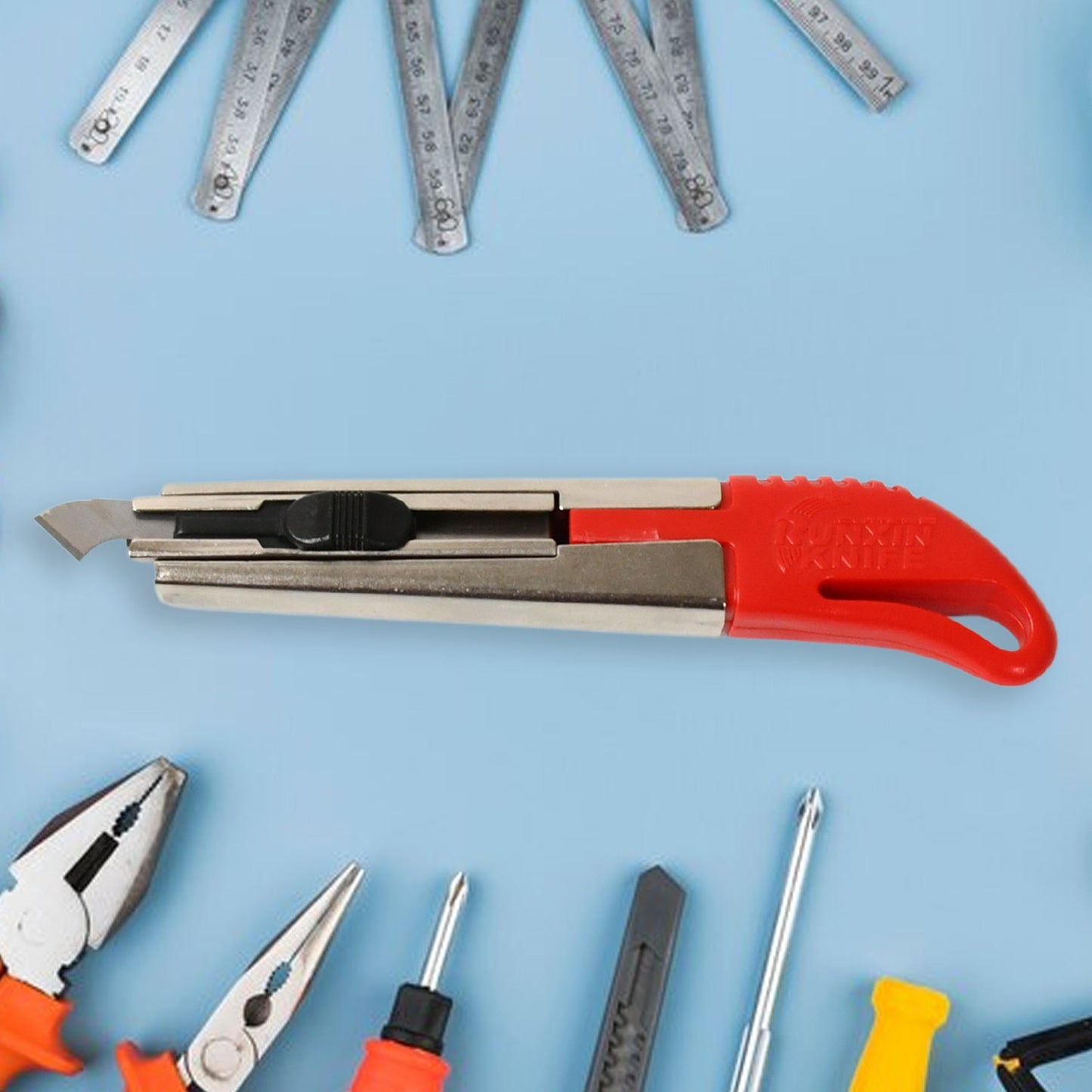 Multi-Use Plastic Cutter with Plastic Cutting Blade and Precision Knife Blade - Springkart 
