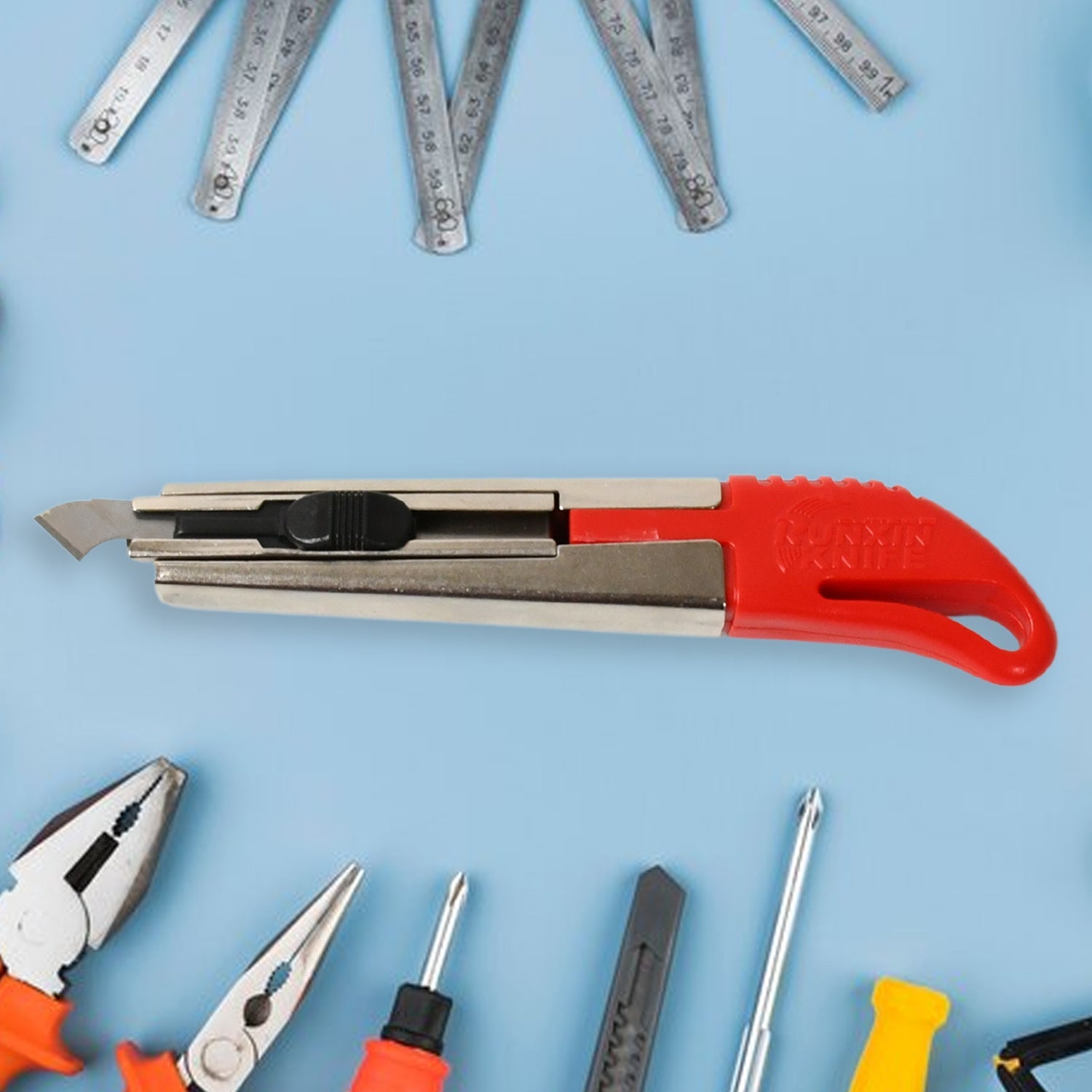 Multi-Use Plastic Cutter with Plastic Cutting Blade and Precision Knife Blade - Springkart 