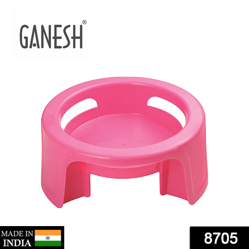 Ganesh Multipurpose Unbreakable Plastic Matka Stand / Pot Stand - Springkart 