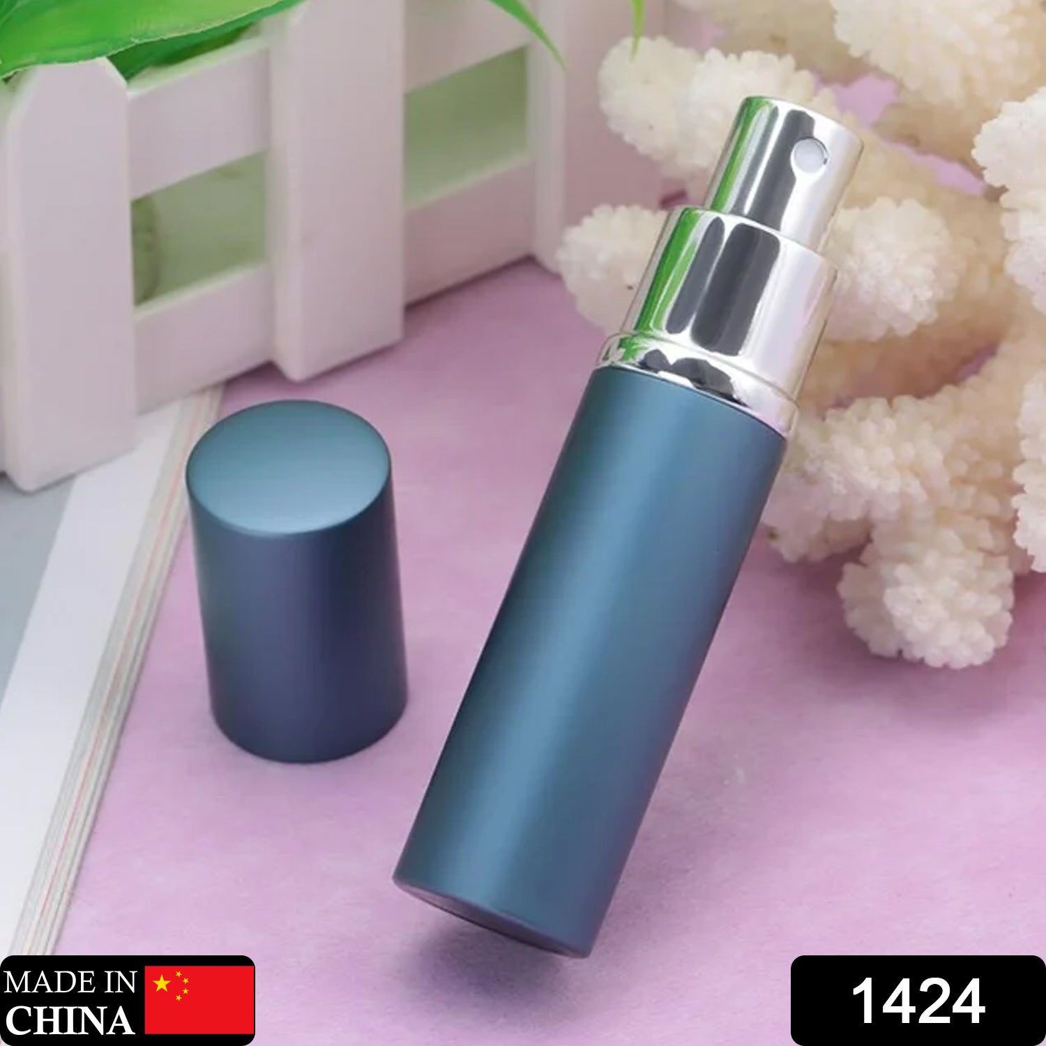 Refillable Fine Mist Spray Bottle for Perfume, Sanitizer, Travel Beauty & Makeup - 1 Pc - Springkart 