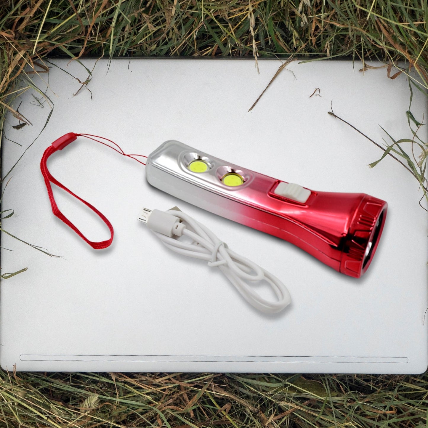 Multi Functional 3 LED Torchlight / Flashlight (1 Pc) - Springkart 