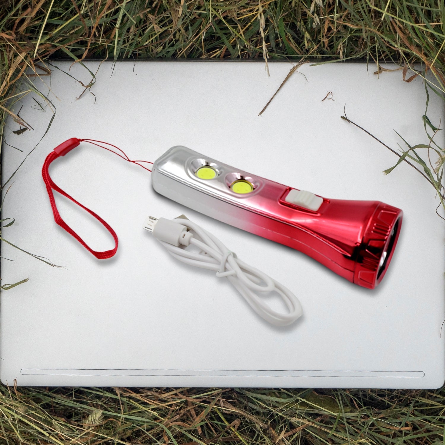 Multi Functional 3 LED Torchlight / Flashlight (1 Pc) - Springkart 