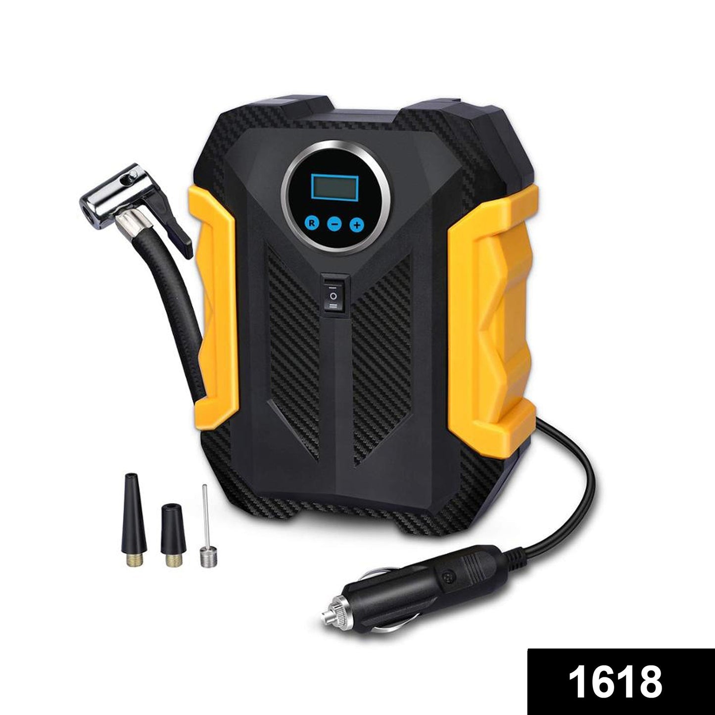 Portable Electric Car Air Compressor Pump for Car and Bike Tyre - Springkart 