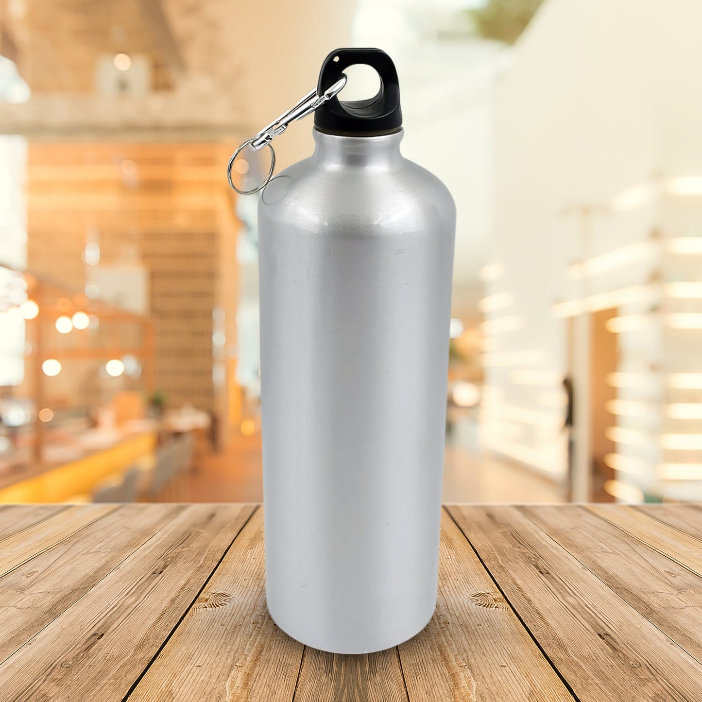 Aluminium Sports Water Bottle, 1 Pc (Capacity 750 ML Approx) - Springkart 