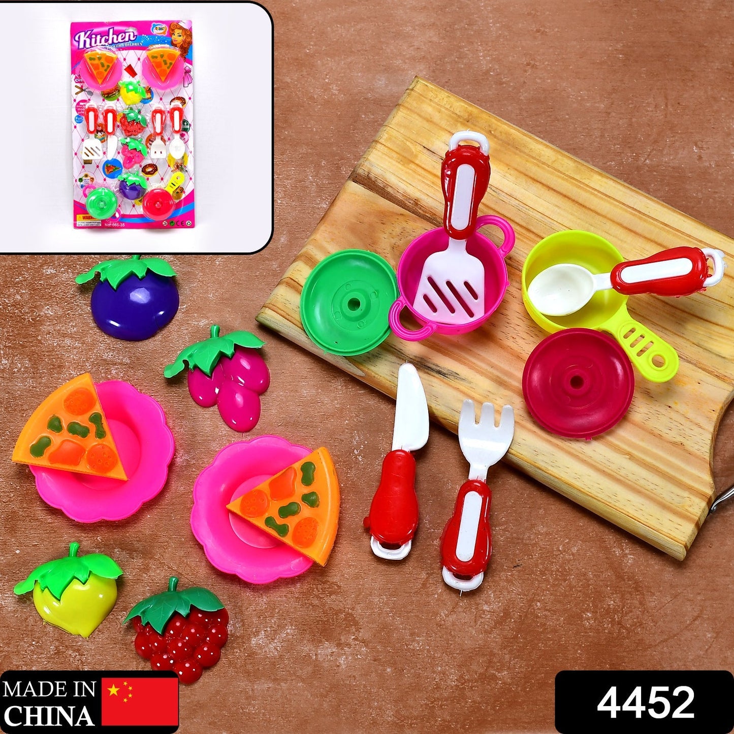Plastic Kitchen Set Tea Party Kitchen Set Toy for Girls Boys - Springkart 