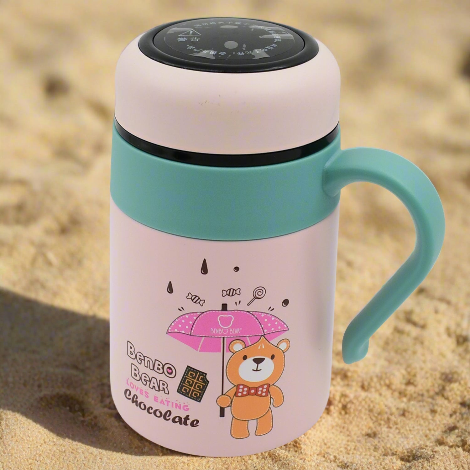 Smart Vacuum Insulated Water Bottle with LED Temperature Display & Gift Color Box (600 ML Approx) - Springkart 