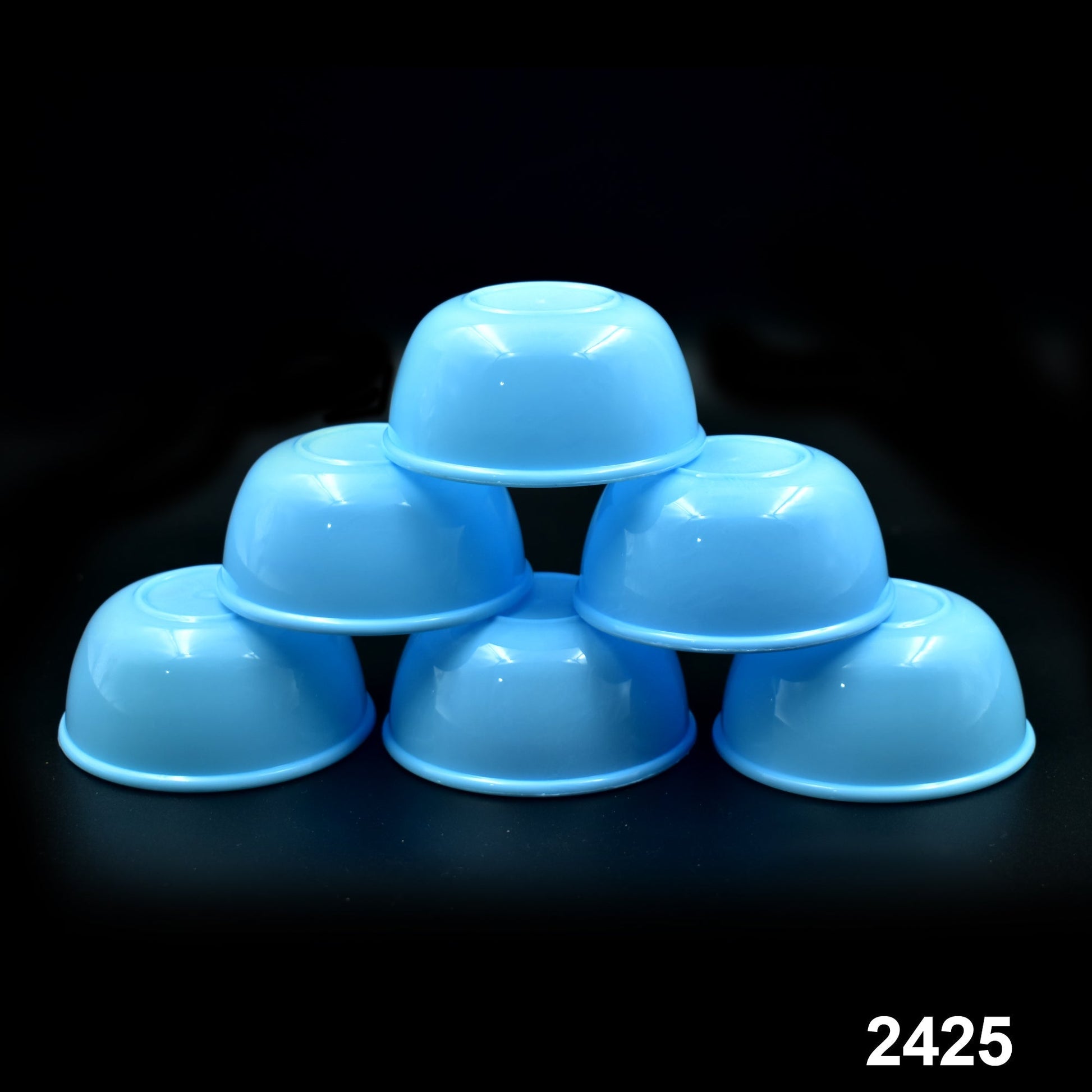 Small Plastic Bowl Set, Microwave Safe Unbreakable, Set of 6 - Springkart 