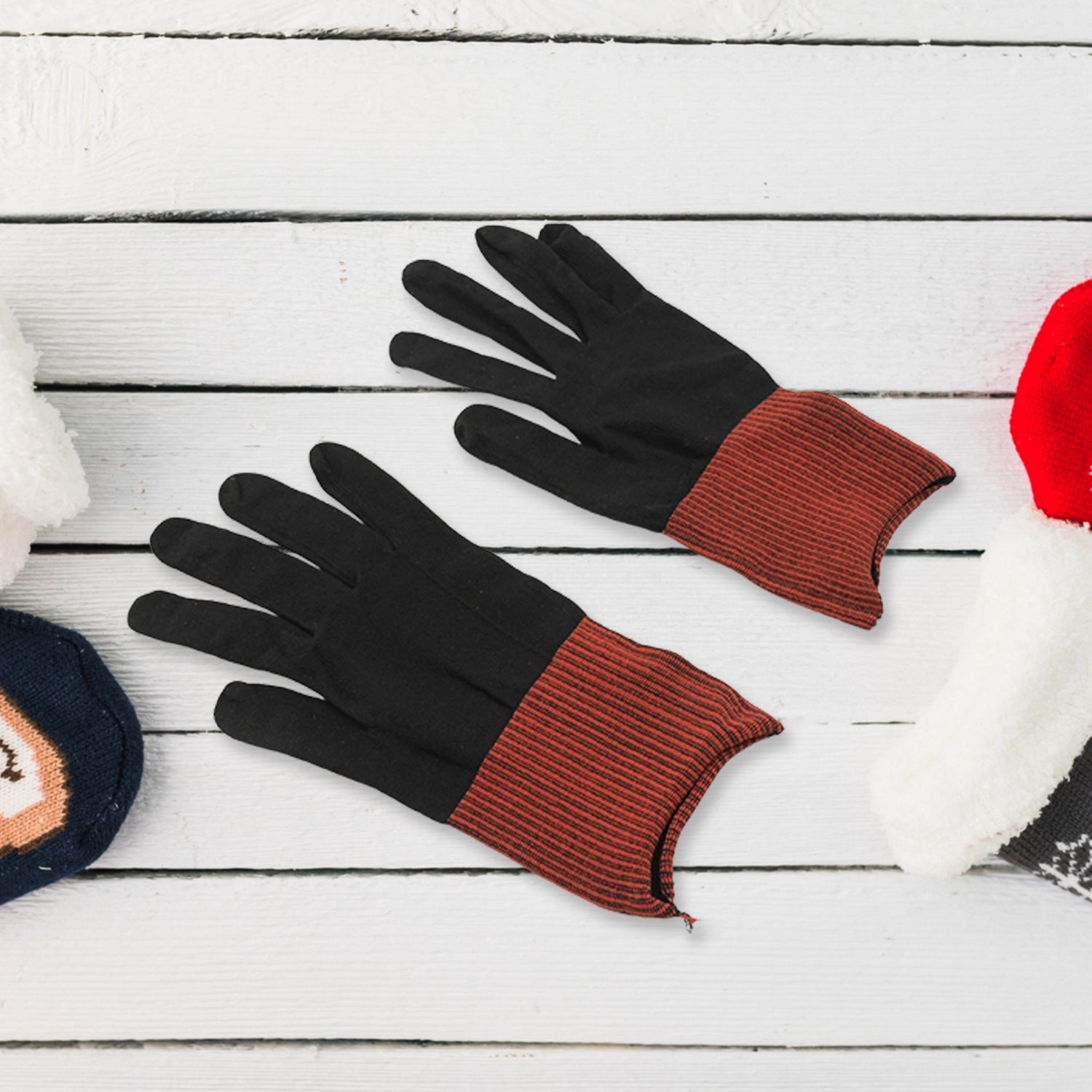Small 1 Pair Cut Resistant Gloves Anti Cut Gloves Heat Resistant Kint Safety Work Gloves High Performance Protection. - Springkart 