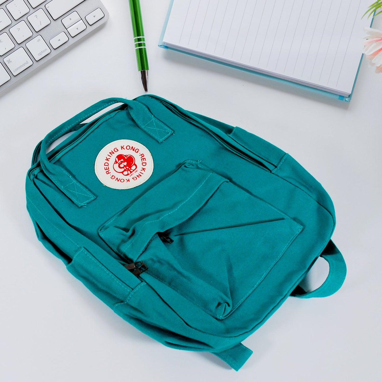 Durable Canvas Backpack, Conquer Your Day With King Kong (Mix Design) - Springkart 