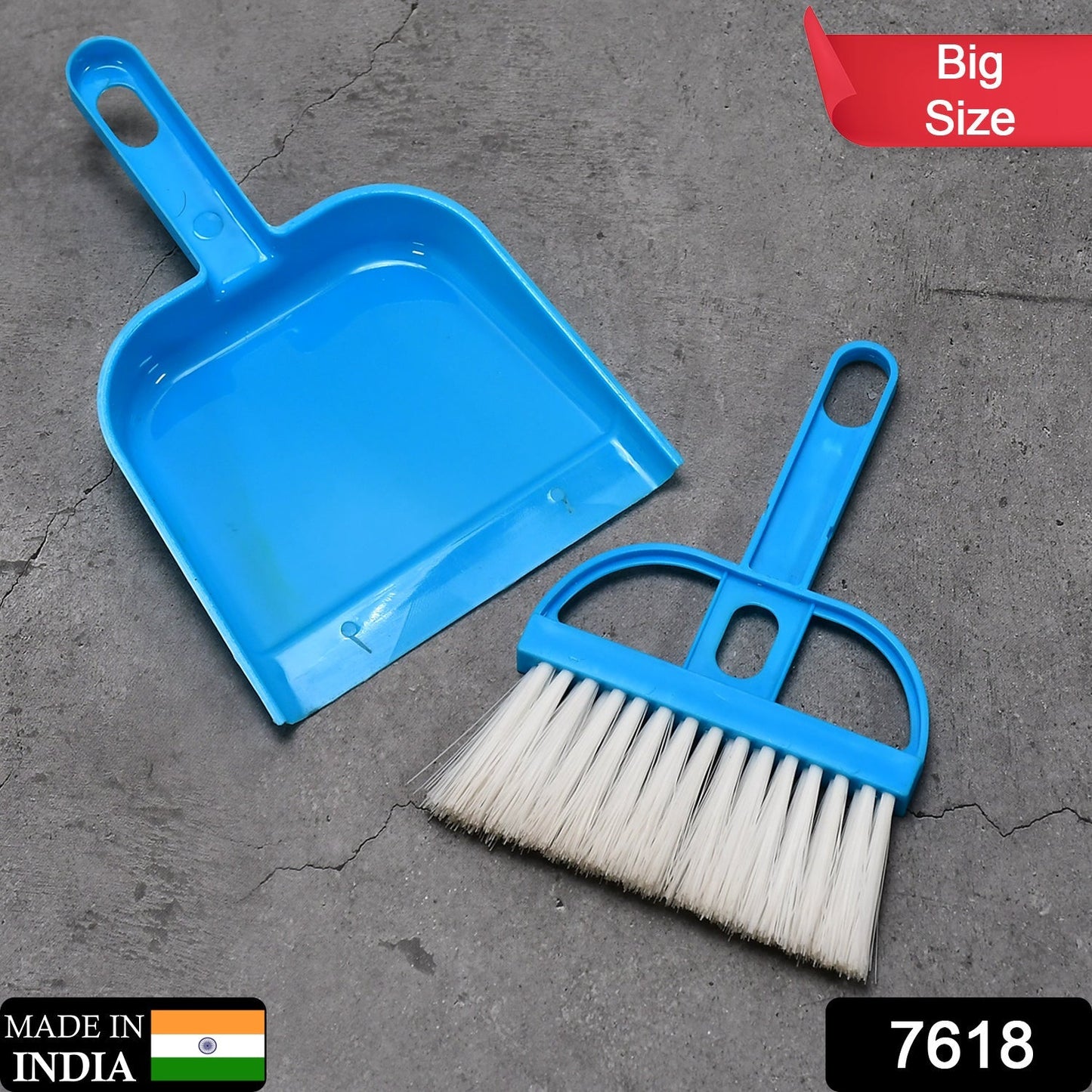 Multipurpose cleaning dustpan and brush set