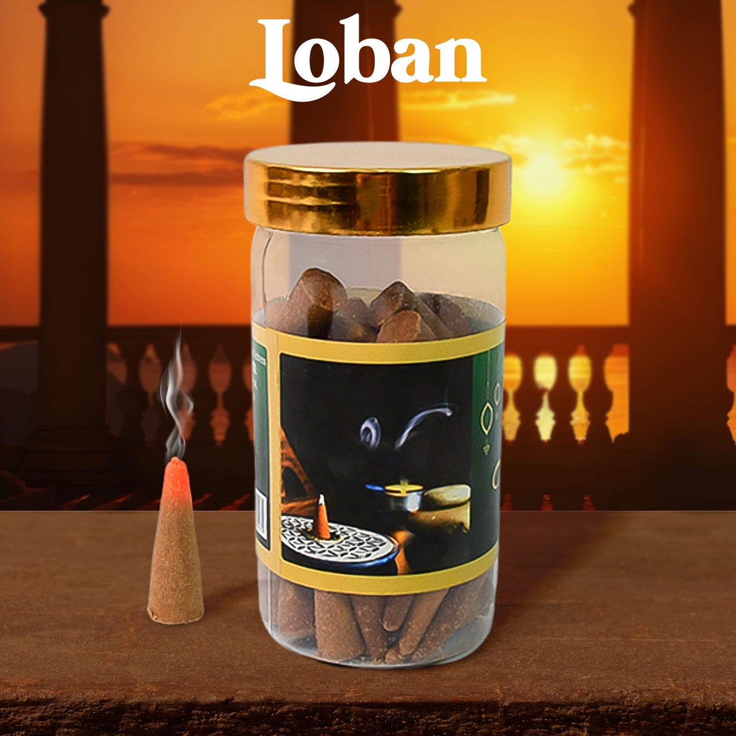 Premium Loban Dhoop Cones