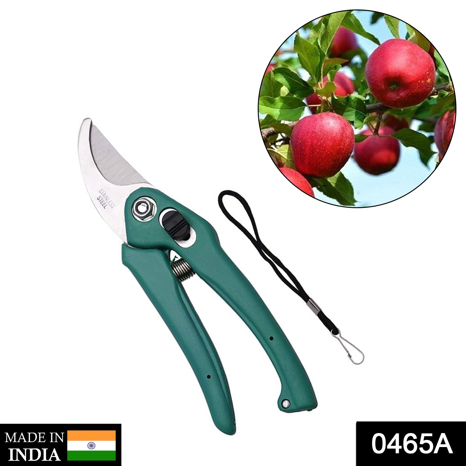 Garden Shears Pruners Scissor for Cutting Branches, Flowers, Leaves, Pruning Seeds - Springkart 