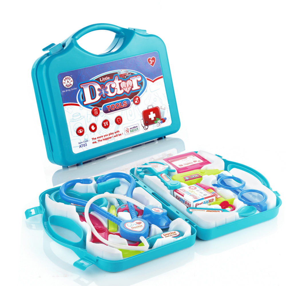 Kids Doctor Set Toy Game Kit for Boys and Girls Collection (Multicolour) - Springkart 